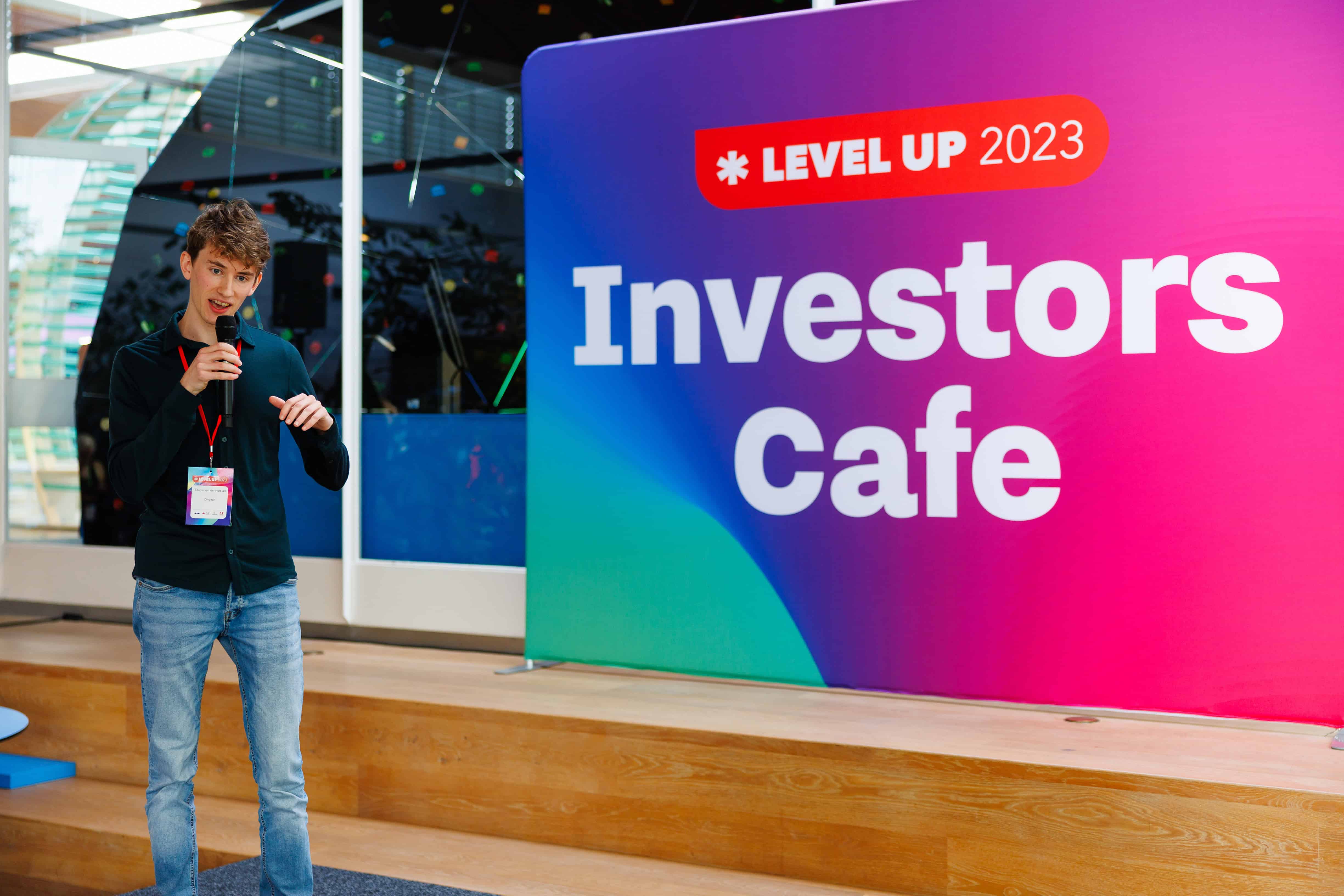 Investor Café brengt internationale ondernemers en investeerders bij elkaar tijdens LEVEL UP