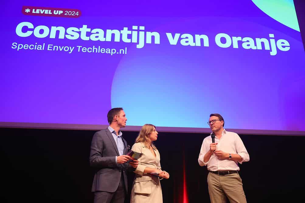 Constantijn van Oranje @ LEVEL UP 2024, © Bram Saeys