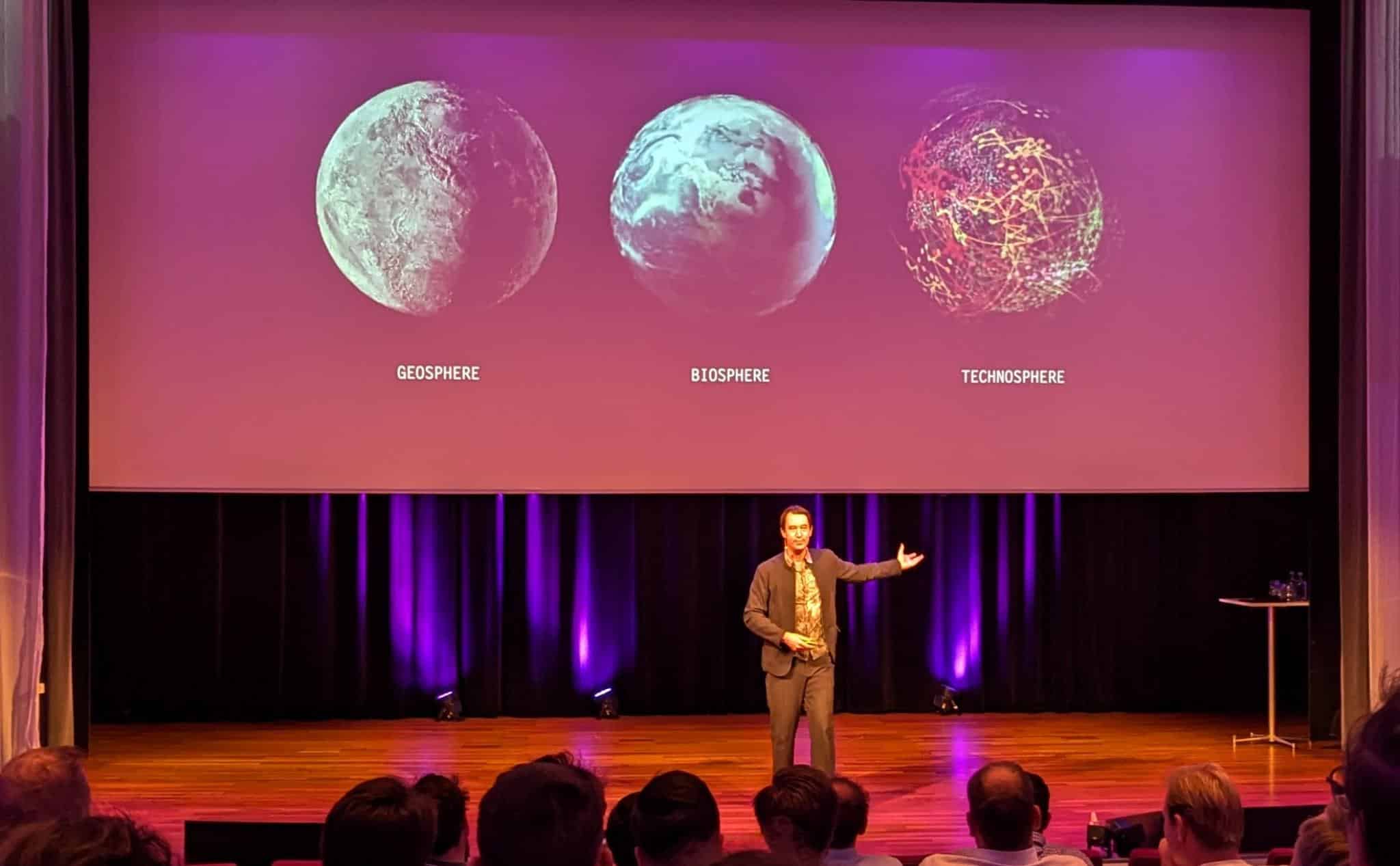 Koert van Mensvoort at the Evoluon